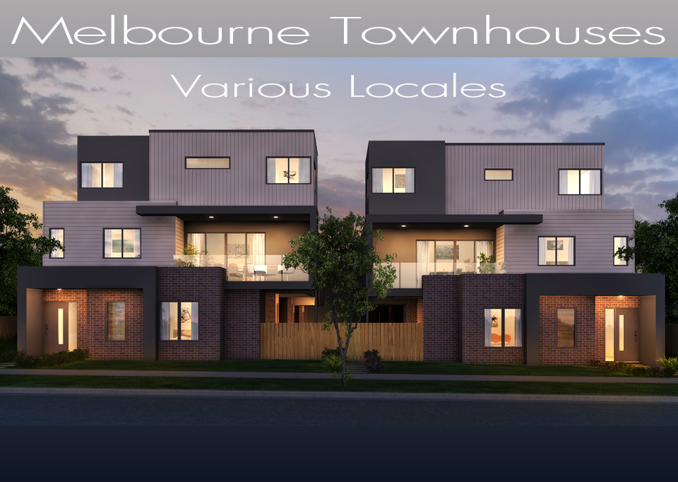 Various Townhouses, Melbourne